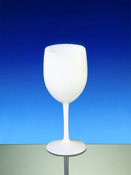 0,20 litre verre à vin blanc , acrylique, reutilisable