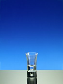 2 cl verre à eau de vie "B52"