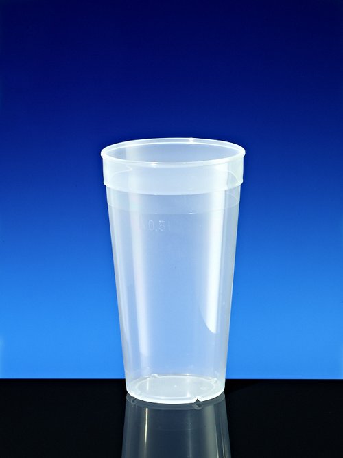 0,50 litre Gobelet modèle C XL PP transparent D